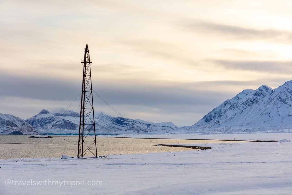Airship mast in Ny-Alesund, Svalbard Airship mast in Ny-Alesund, Svalbard