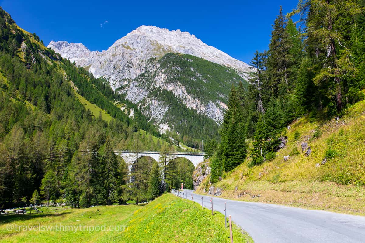 Albula Pass and Railway Viaduct