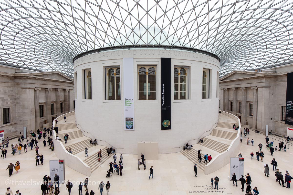 The British Museum is a great place to visit on a rainy day The British Museum is a great place to visit on a rainy day