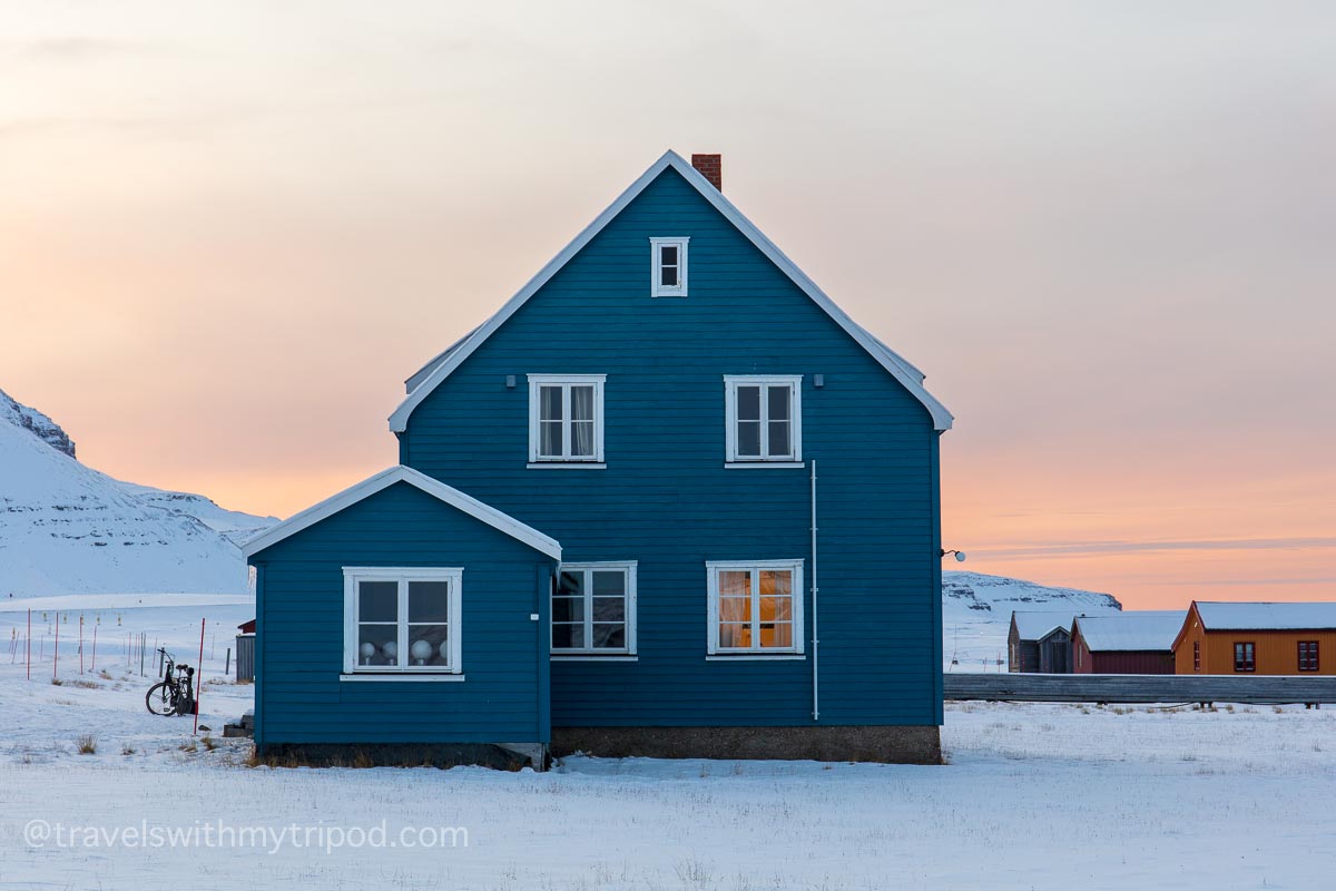 Building in Ny-Alesund, Svalbard