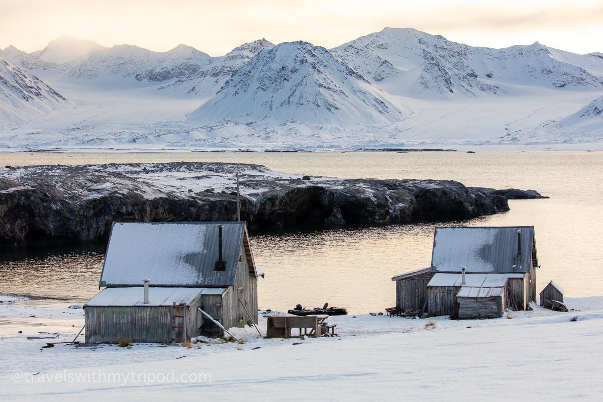 Camp Mansfield in Ny London, Svalbard Camp Mansfield in Ny London, Svalbard