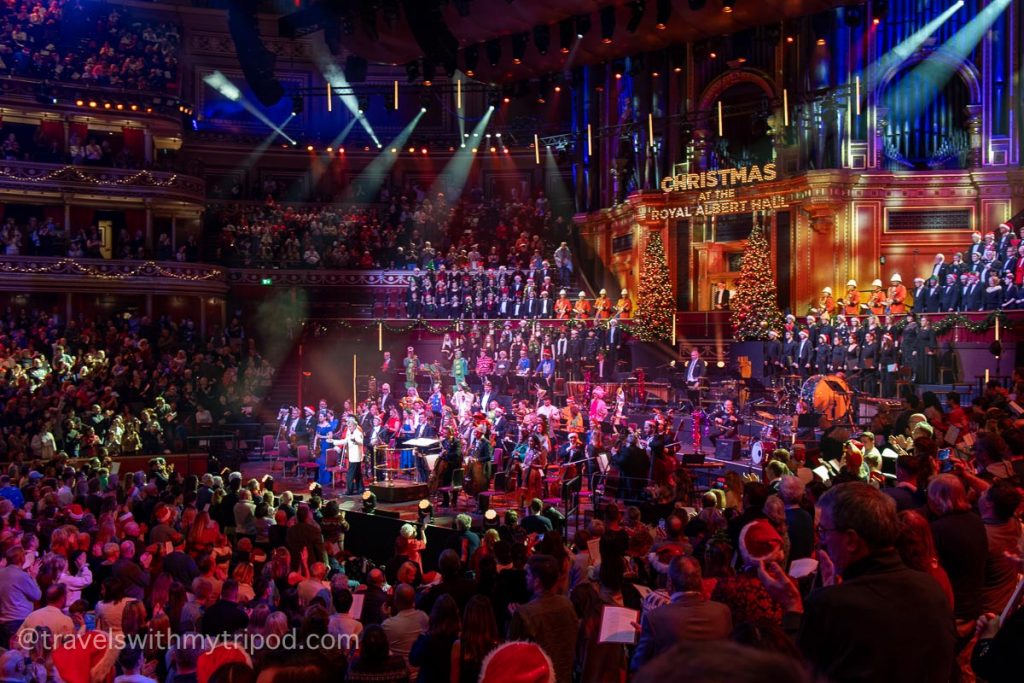 Albert hall christmas eve