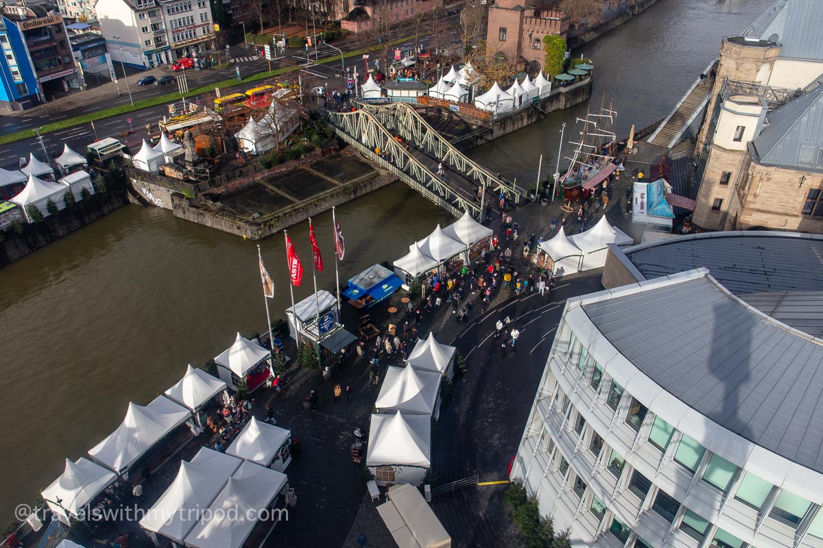 The Harbour Christmas market in Cologne