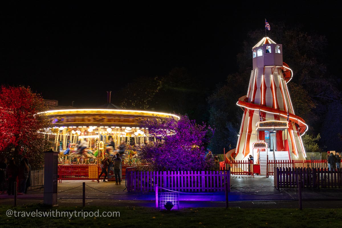 Fairground at Kew Gardens