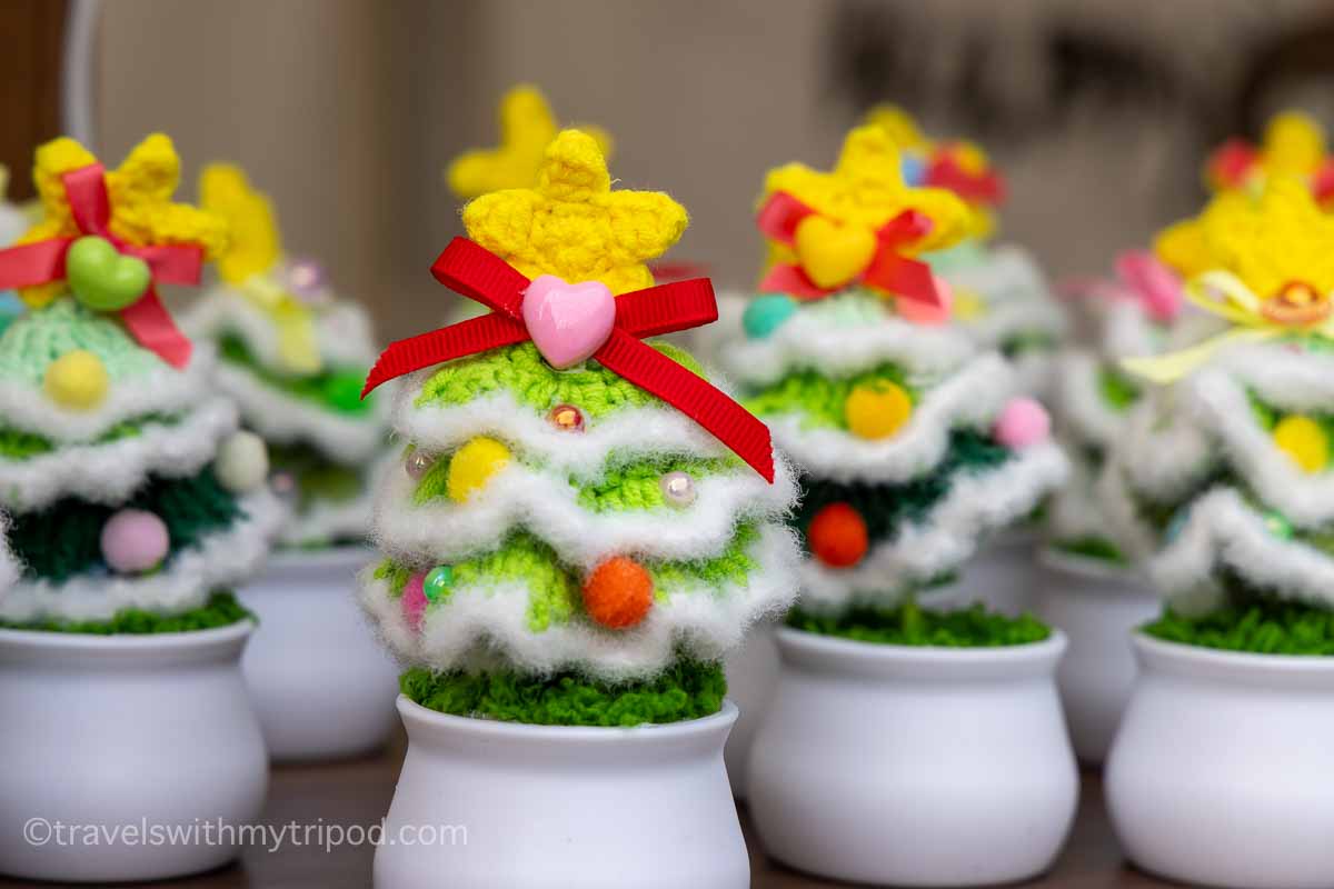 Hand-made gifts at Festive Fayre