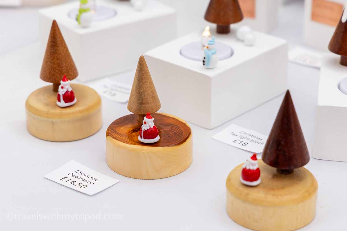 Hand-made Christmas decorations