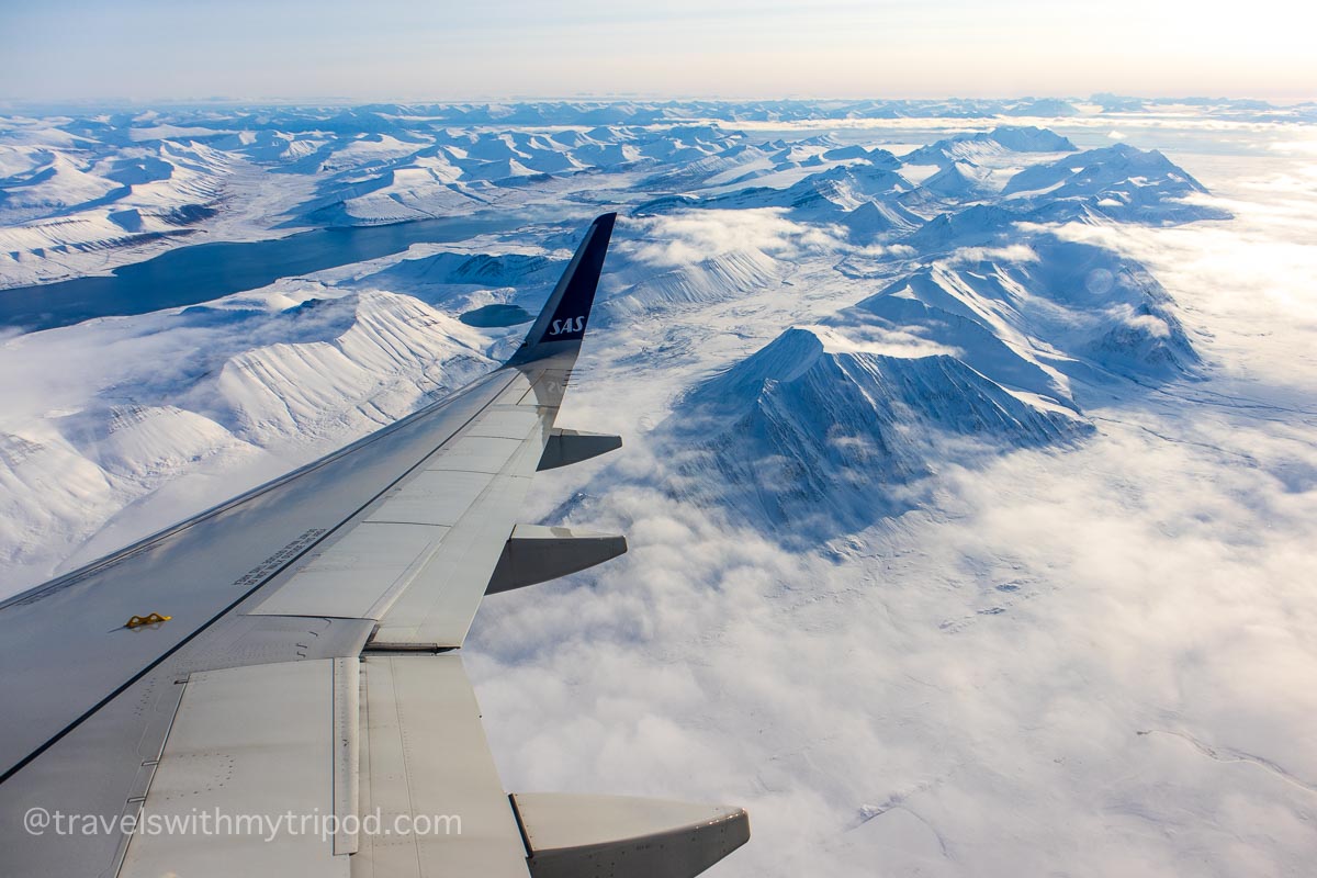 Arriving in Svalbard by air