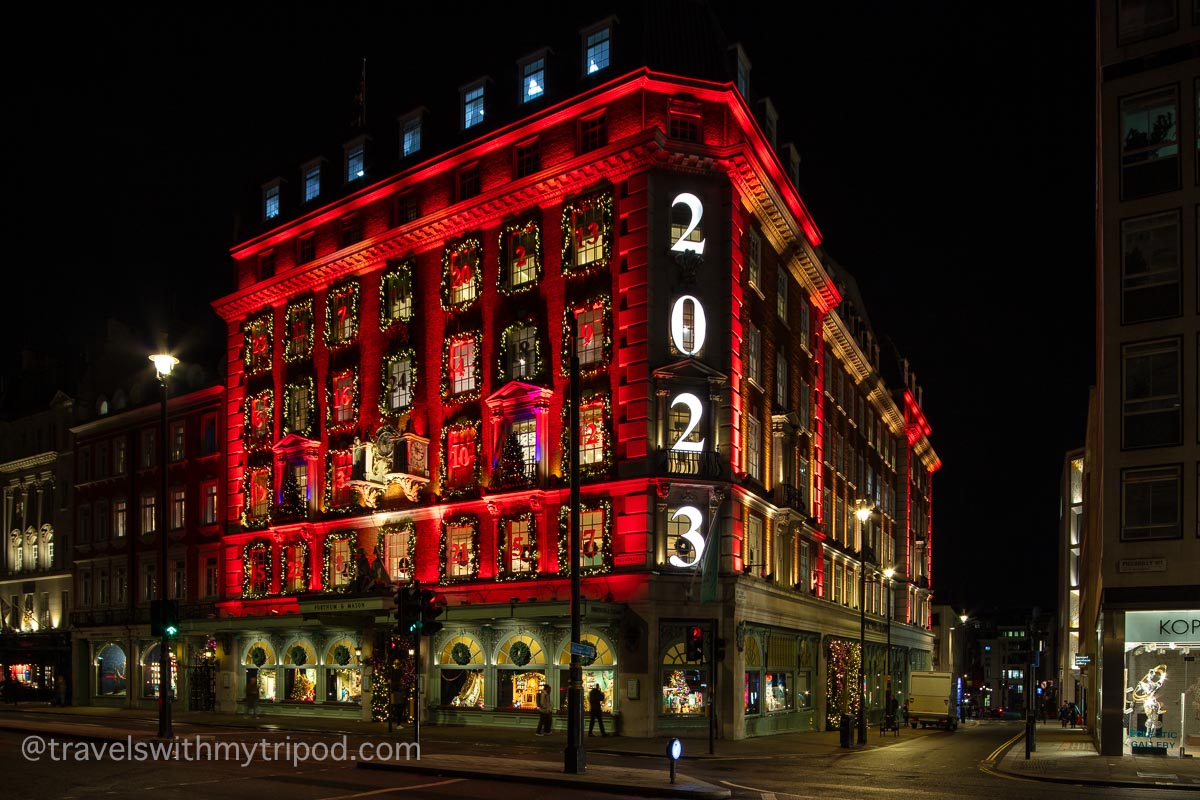 Fortnum & Mason Christmas Lights 2023 Fortnum & Mason Christmas Lights 2023
