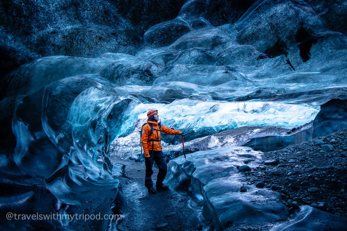 Explore an Ice Cave in Iceland
