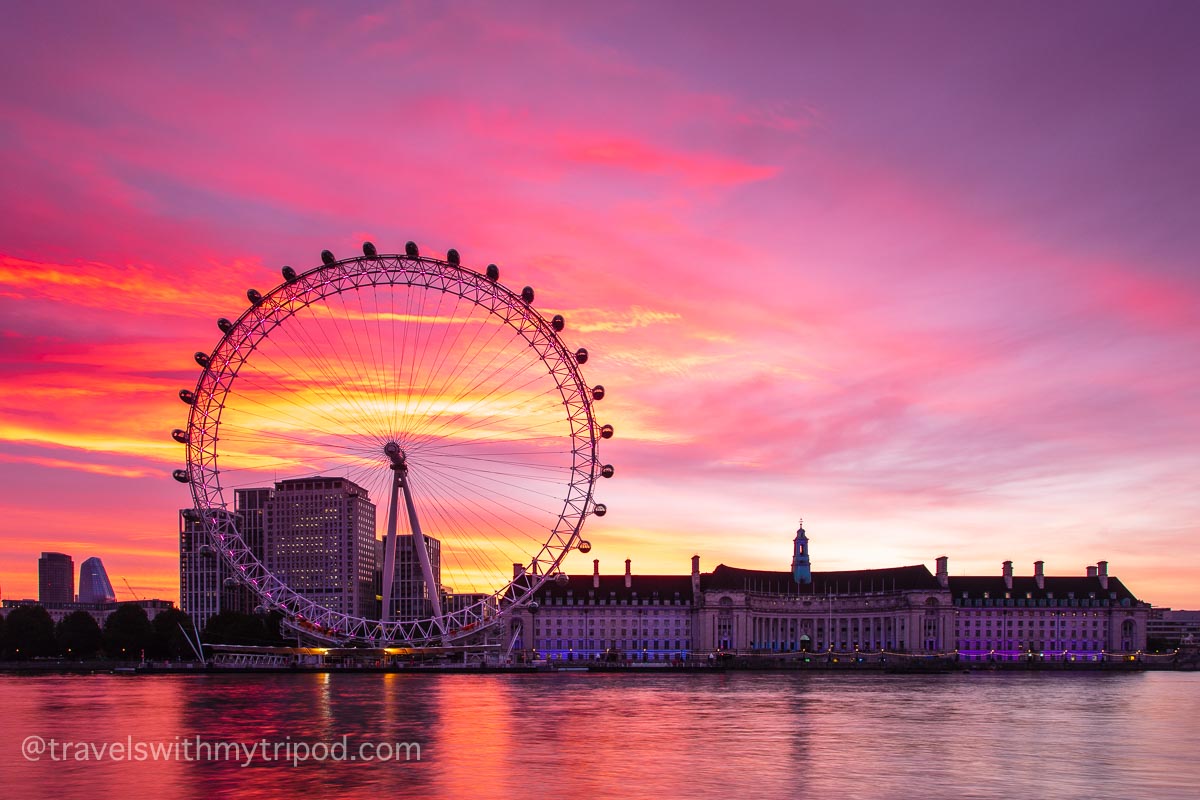 London Eye Sunrise