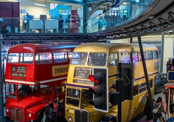 London Transport Museum in Covent Garden