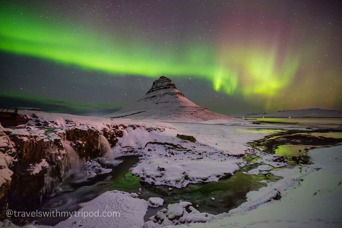 Northern Lights at Kirkjufell