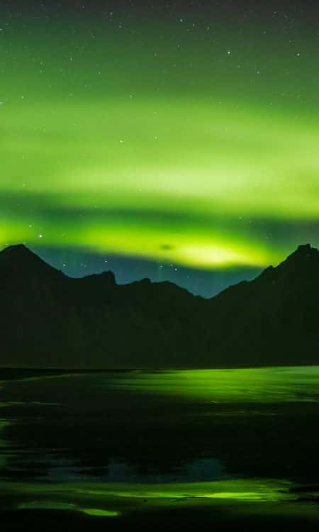 Photographing Northern Lights in Iceland