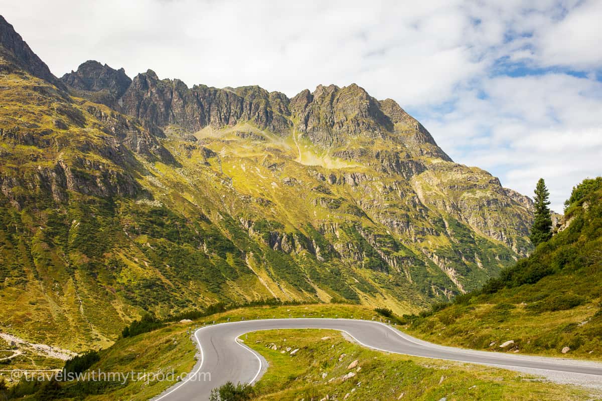 Silvretta Pass Hairpin