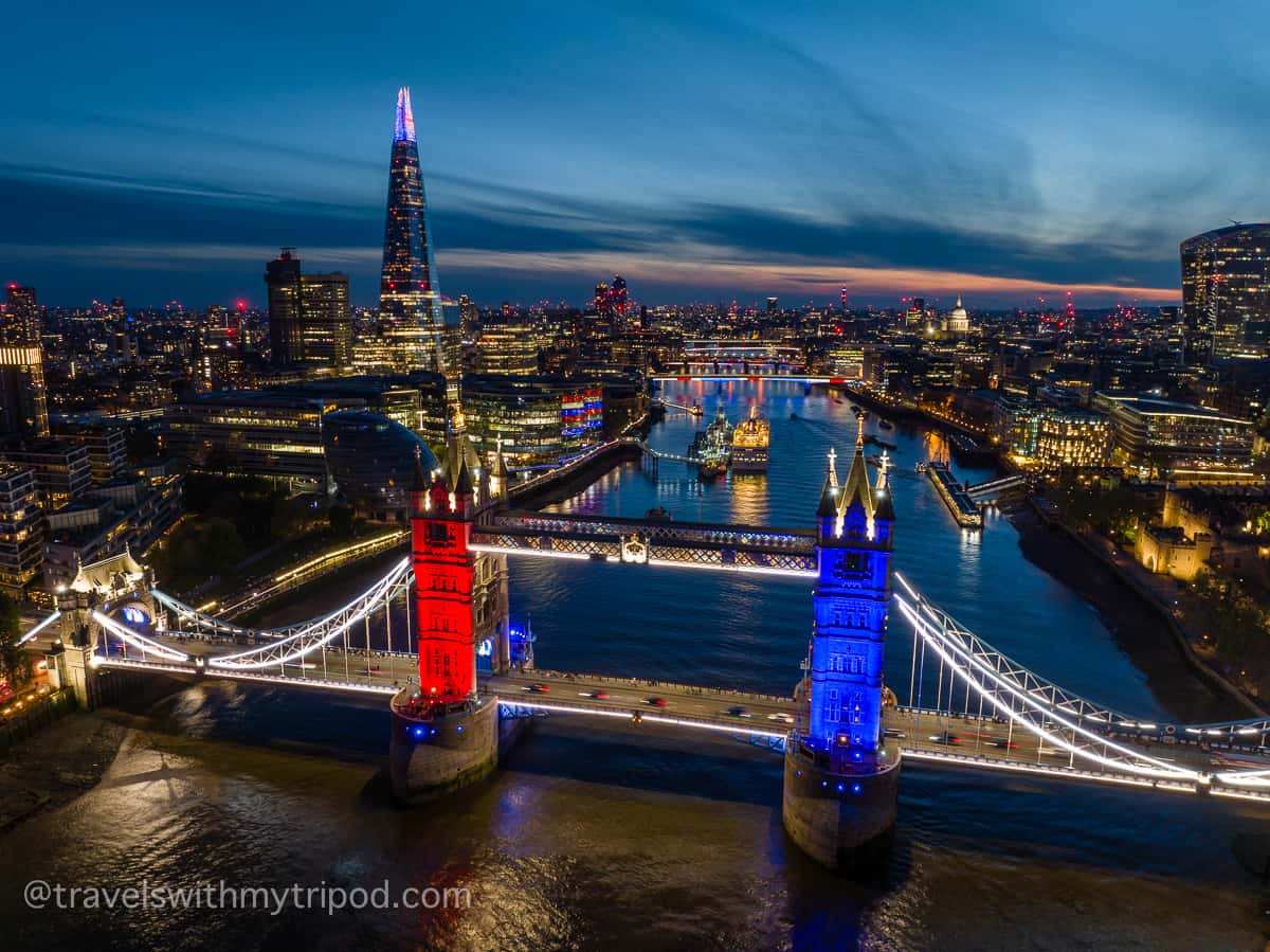 Tower Bridge Celebrates King Charles Coronation