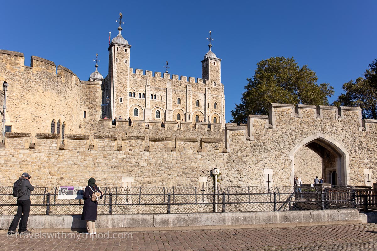 The Tower of London from Tower Wharf