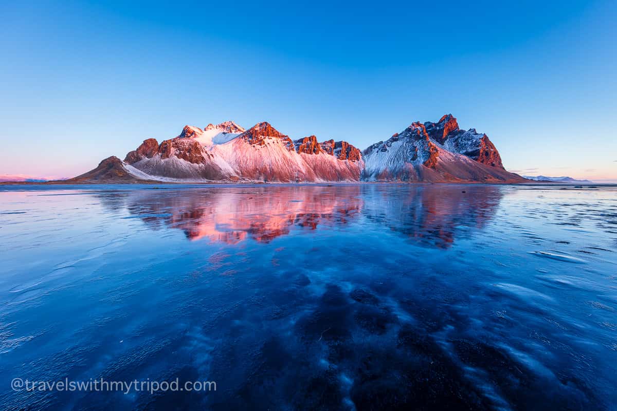 Vestrahorn Reflections at Sunrise